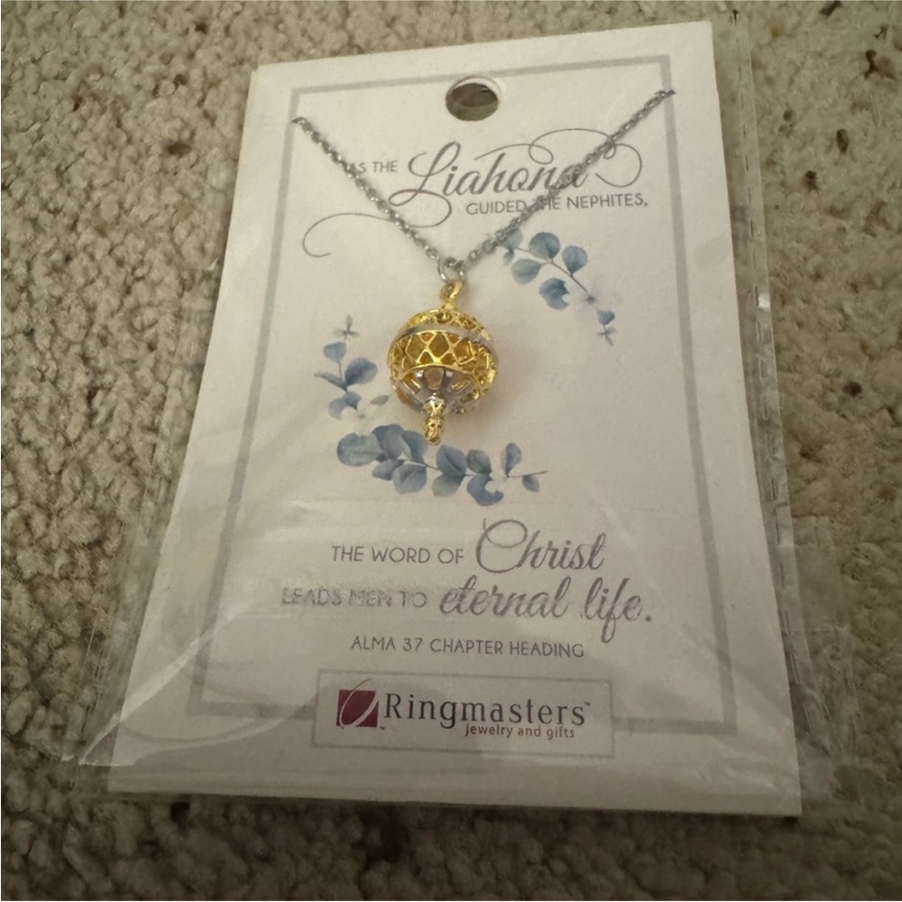 Masters Gold and Silver Pendant Necklace